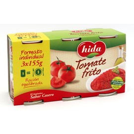Hida. Homemade Fried Tomato Sauce. 465g (16.4oz). Pack of 3 155g (5.5oz) tins