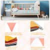 2PCS Pennant Banner Flags, Fabric Bunting Banner Nursery Garland Decor,
