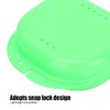 Estuche Protector con Ventilación y Tapa para Dentaduras Postizas -