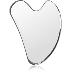 Gua Sha Massage Tool, Premium Stainless Steel Gua Sha Stone, Gua Sha Facial Tools for Body Face Neck and Eyes Skin Care