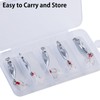 Goture Fishing Jigs,Zinc Alloy Vertical Jig Freshwater Saltwater,Jig Fishing Lures