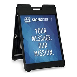 Simpo Sign II w/Rider - Black