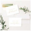 Will You Be My Bridesmaid Cards 4x5.5 Folded White Proposal