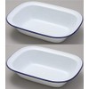 2 x 22cm Falcon Pie Dishes