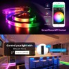 GIDERWEL RGBWW LED Strip Lights 16.4ft,Dimmable RGB+Cold White+Warm White Changing