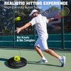 LOYPEXE Tennis Practice Rebounder Tennis Trainer Set Solo Tennis Trainer