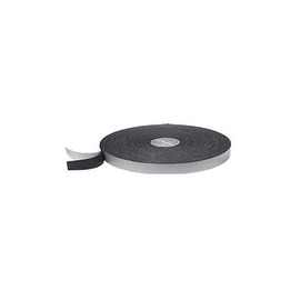 CRL 1/8" x 1/4" Black Single Sided Glazing Tape