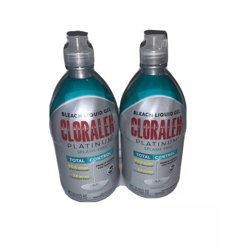 Cloralen 2 Cloralen Platinum Bleach Liquid Gel 20 oz Bottle