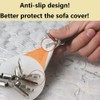Yoovat Couch Cushion Covers Holder Straps Sofa Couch Covers Sofa
