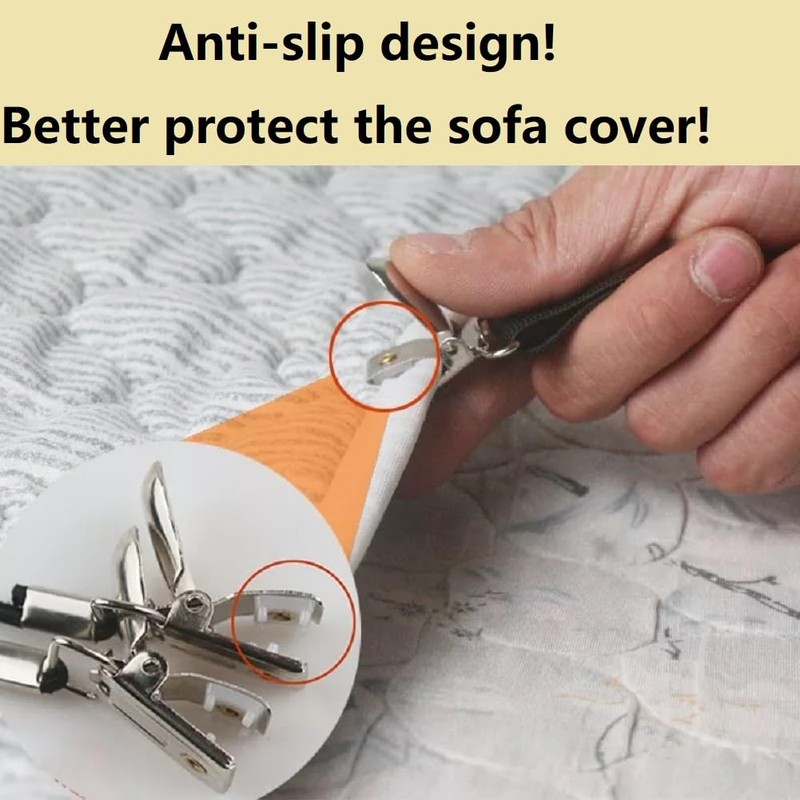 Yoovat Couch Cushion Covers Holder Straps Sofa Couch Covers Sofa
