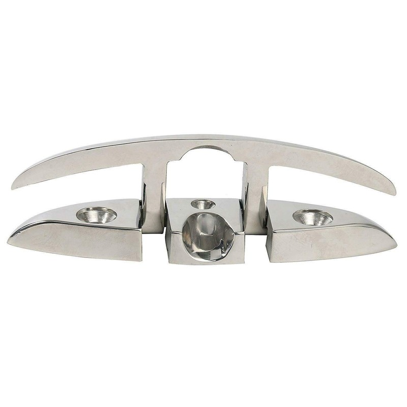 WINGONEER Marine Boat Dock Folding Cleat 316 Stainless Steel