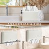Hand Towels Box Cover,PU Leather Wall-Mounted Tissue Box Cover Holder