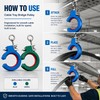 Cable Tray Pulley Guide for Wire Installation – ABS Wire