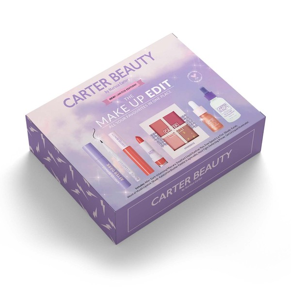 Carter Beauty The Makeup Edit Set for Women 7 Pc