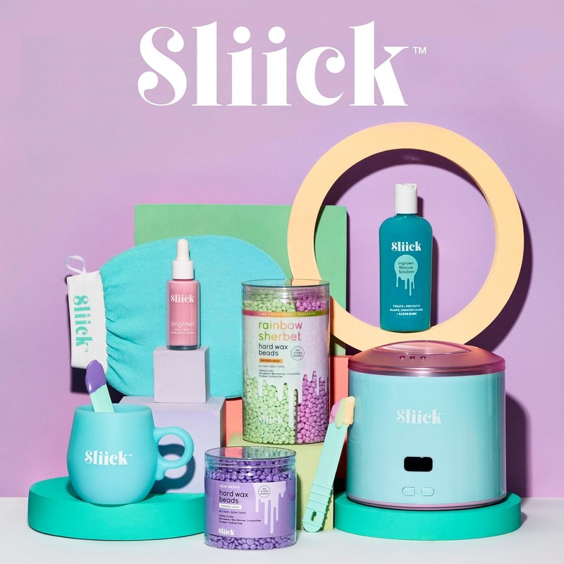 Sliick Perlas de Cera Dura Coconut Melon, Depilación Suave para