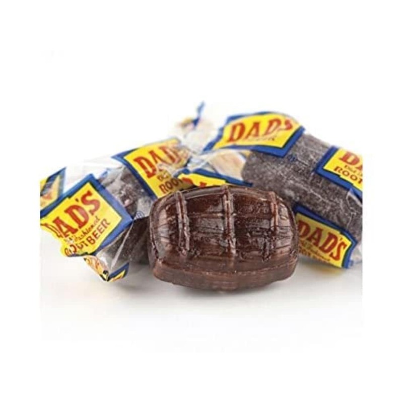 YANKEETRADERS Classic Dads Root Beer Barrels Hard Candy, 4 Pounds