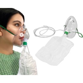 Endure Elongated Non-Rebreathing Oxygen Mask, Rebreather Oxygen Mask (Adult) (5)