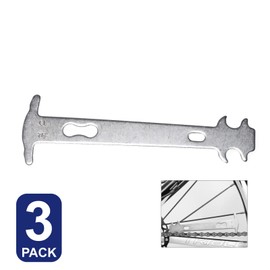 Bike Chain Checker Guard Tool, 3 pcs, Link Multitool Bicycle Wear Indicator Measuring Check Gauge Ruler Portable Replacement Accessory Test Missing Cycling MTB Road Quick Set Chains Repair Speed Kit