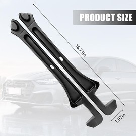 Sandfren Car Seat Gap Filler, 2PCS PU Leather Vehicle Seat Crevice Blocker with Hook & Charging Opening for Prevent Falling, Multifunctional Automobile Seat Gap Organizer, Universal Fit