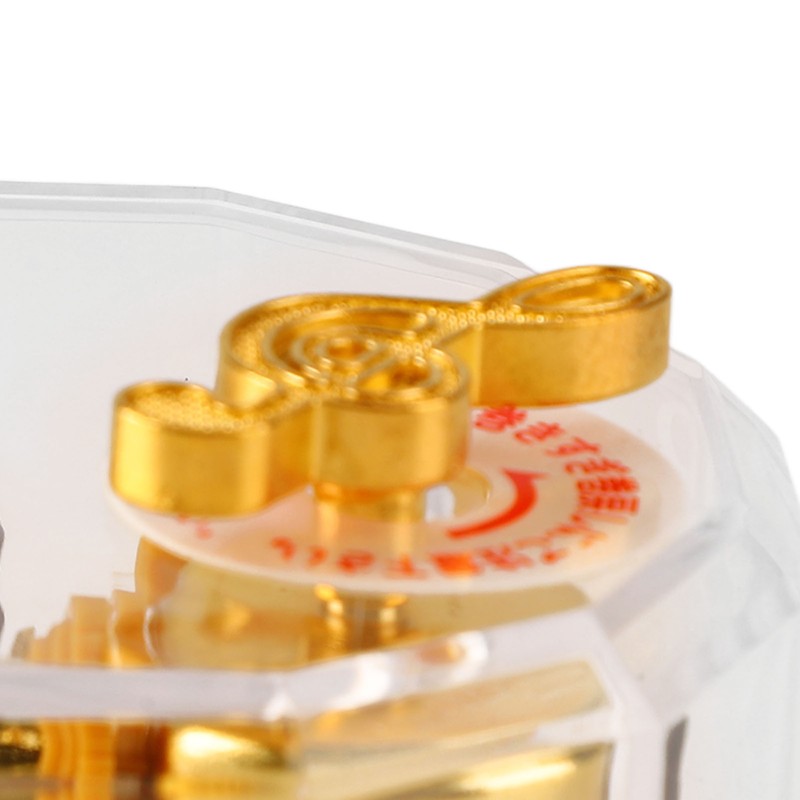 Acrylic Music Box Exquisite Beautiful DIY Clear Musical Box for
