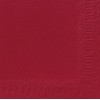 Duni Napkins 3-Ply Tissue Plain Bordeaux 33 x 33 cm Pack of 50