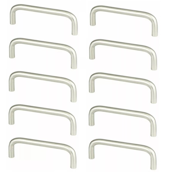 Berenson 10-Pack Berenson 6242-2BPN-P Brushed Nickel 3-1/2" Center-Center Cabinet Pull