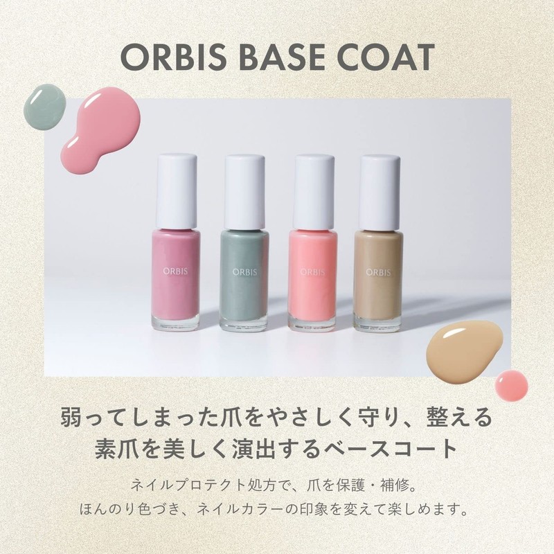 ORBIS Lavender Milk Base Coat