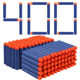 Nerf Bullets - 400 Pieces Nerf Darts Nerf Elite Gun Bullet Ultra Refill Darts Foam Darts for N-Strike Elite Blasters Series by VCOSTORE