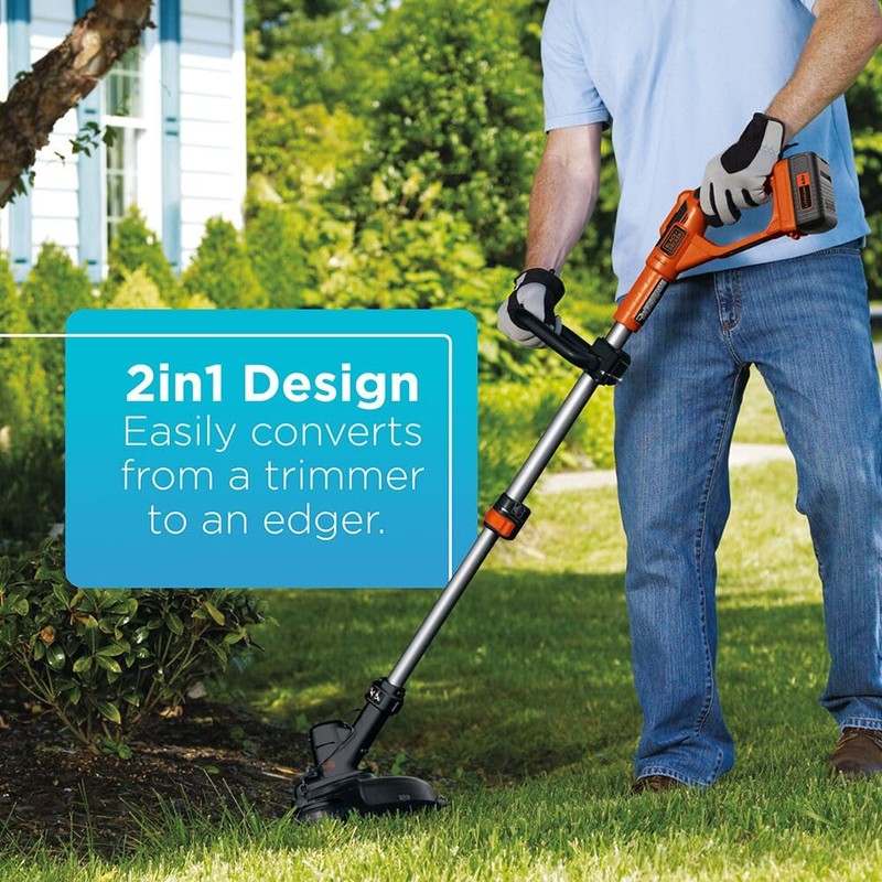 BLACK+DECKER 40V MAX String Trimmer, 13-Inch, Tool Only (LST136B)