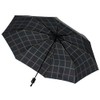 Sugihara SKO65433CH Folding Umbrella, Mini Color Glass Ribs, Check, 25.6