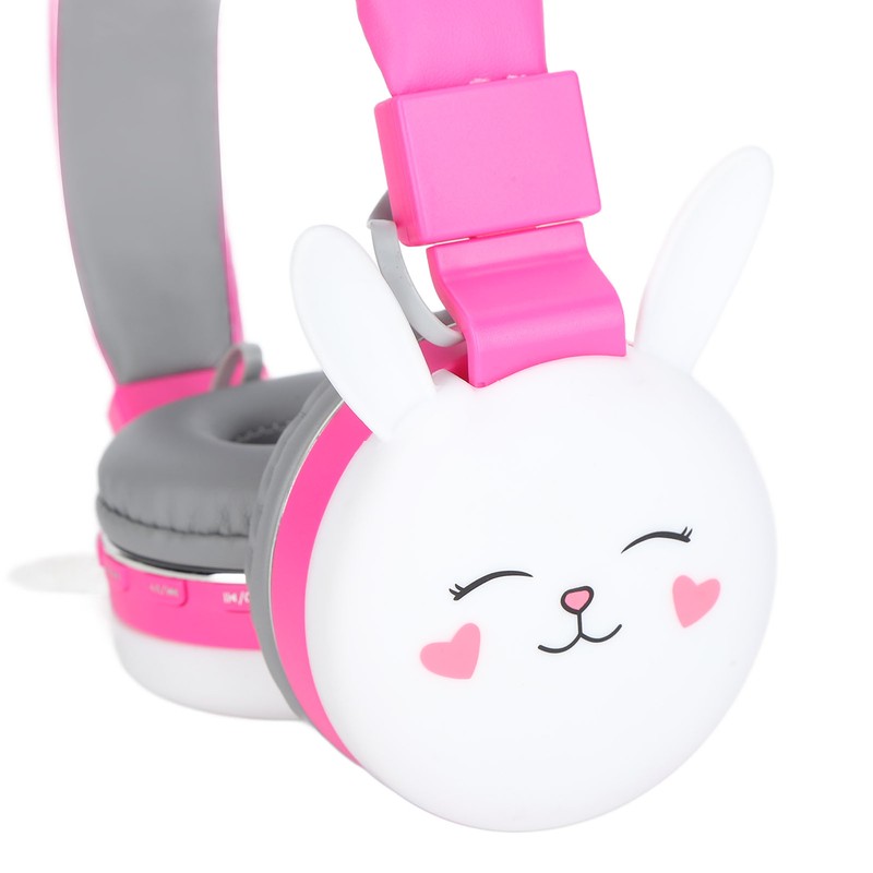 Children's Headset Cute Animals Bluetooth 5.0 Kids Headphones with Mic