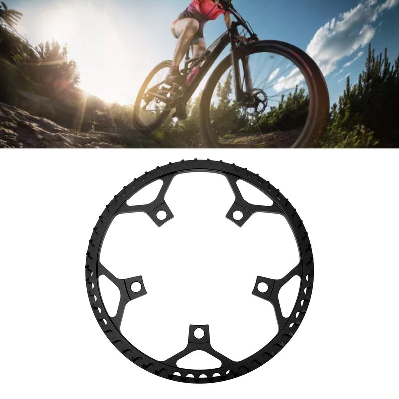 Folding Bike Chainring Aluminum Alloy CNC Processing Wear Resistant Protective