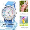 CHAOTECHY Kids Analog Quartz Wrist Watch Girls Boys Learning Watch