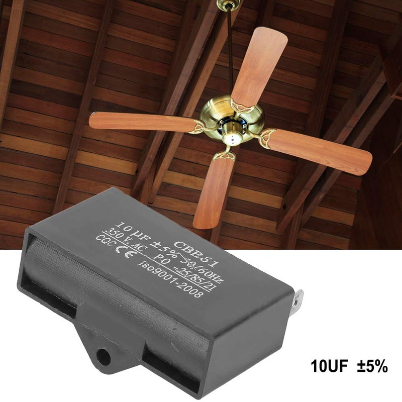 CBB61 Capacitor 10UF for Fan Motor Starting, Whole House Fan