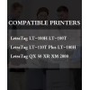 For Dymo 4-Pack letratag refills 91330 10697 Label Tape for