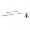 6pcs Candle Extinguisher Rose Gold Rotatable Bell Shaped Candle Extinguisher