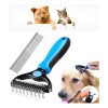 2 En 1 Cepillo Entre Gatos Y Perros Pet Hair