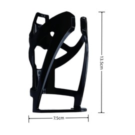 GYWHOOFT 2 Pcs Bike Water Bottle Holder,Bike Water Bottle Holder Ultra-Lightweight and Strong Bottle Cages, Universal Bike Cup Holder Rack for Road MTB Bikes (Black)