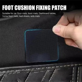 Carpet Fixing Stickers Car Carpet Fixed Patches Home Floor Foot Mats Black 1Set A