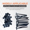Nylon Universal Cable Tie Buckle, 100PCS Multifunctional Nylon Cable Tie