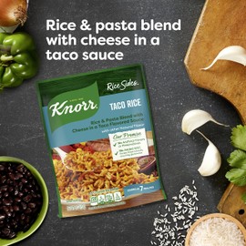 Knorr Rice Side Dish, Fiesta Taco, 5.4 oz (Pack of 8)