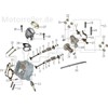 Xfight Parts Insulator Insulator Plate Carburetor 4-Stroke 125/Intermediate 180Ccm 152QMI