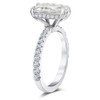 Bo.Dream Radiant Cut 3ct Cubic Zirconia Engagement Rings for Women