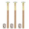 Pack of 10 Furniture Screws M6 Carbon Steel with Barrel
