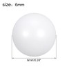 sourcing map PTFE Ball, 6 mm Diameter, Floor Ready, Diaphragm