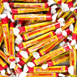 Smarty Stop Long Boys Coconut Caramel Chewy Candy Individually Wrapped (1 Pound (Pack of 1))