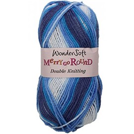 Stylecraft Merry Go Round Baby DK Knitting Yarn Blue/Denim 3122 - per 100g ball