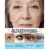 Mascara for Older Women 60 Plus,Black Waterproof Prime Mascara,2Pcs