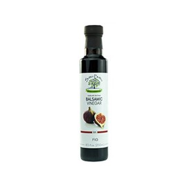 Sutter Buttes Balsamic Vinegar – Fresh Fig Infused (250ml bottle), Artisan Italian Grape Must Reduction Balsamic Vinegar, Handcrafted Premium Thick and Sweet Golden Aged Vinegar