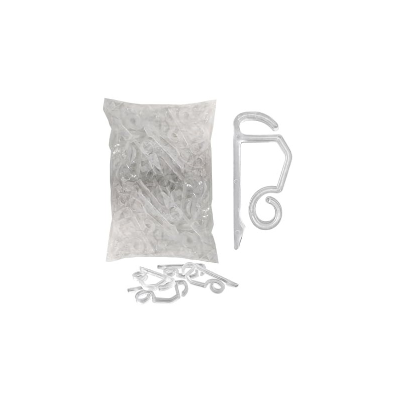 Gutter Hooks for Outdoor Fairy Lights - Pack of 24